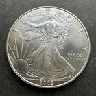 2002 USA American Eagle Bullion $1 Liberty Dollar 1oz Troy 999 Fine Silver Coin