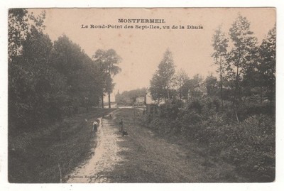 CPA 93 - MONTFERMEIL: ROUND POINT DES SEPT-ILES (SEINE-SAINT-DENIS) GESCHRIEBEN 1911