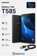 Samsung Galaxy Tab A SM-T585 10.1”  16 GB 4G Tablet Black Grade A+ Condition