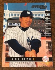 Hideki Matsui 2003 Donruss Studio #62 Rookie/RC -NY Yankees -rare 