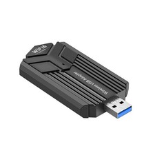 WiFi 6 USB 3.0 Adapter 1800Mbps Dual Band 2.4G 5G for Windows 11 10 Computer