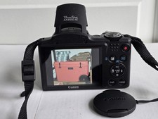 Canon PowerShot SX500 IS 16MP Digital Camera 30x Optical Zoom Tested Working