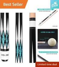 High-Performance 58-Inch Canadian Maple Pool Cue with Stunning Graphics