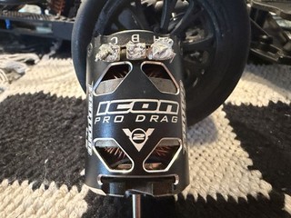 Fantom Icon Pro Drag V2 4.5T Competition Brushless Motor 1/10 RC Car