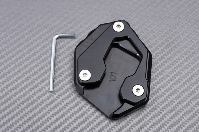 Extension de béquille latérale haut de gamme en aluminium CNC noir pour YAMAHA XSR900