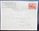 Jersey 1d Blampied View FDC 1st Jul 1943 with machine cancel