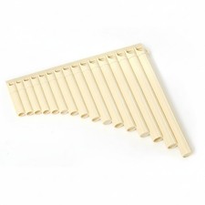 Pan Flute Easy to Learn 18 Pipe Flute Long-Lasting for Children