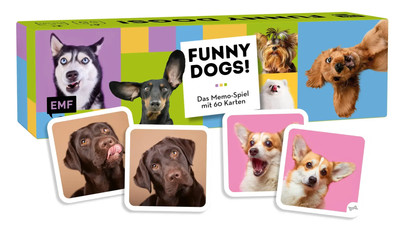 Memo-Spiel: Funny dogs! | Spiel | 60 S. | Deutsch | 2024 | EAN 4260478342729