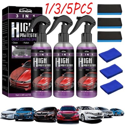 High Protection 3In1 Spray Autopolitur Kratzer Entferner Nano Spray Keramikversi