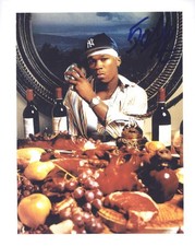 G-Unit 50 Cent authentic signed rap 8x10 photo W/Certificate Autographed (A0018)