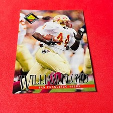 William Floyd .. ROOKIE .. FSU Seminoles / 49ers .. 1994 Pro Line Live Card 355. rookie card picture