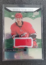 2017-18 Upper Deck Trilogy - Rookie Premieres Level 1 Lucas Wallmark #63...