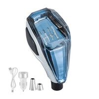 Universal Crystal Car Modified Gear Shift Knob Multi-Color Lever Handle Auto.