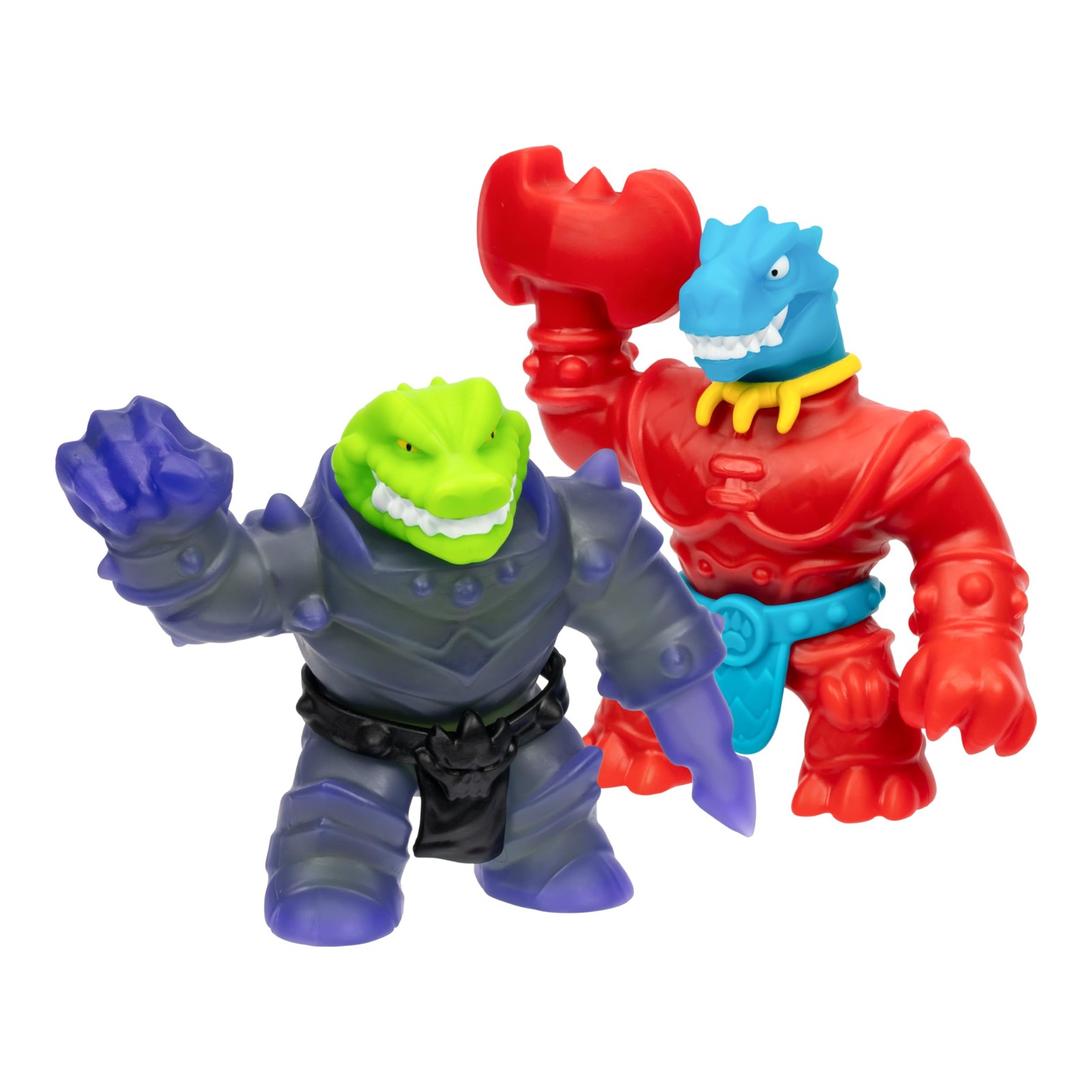 Heroes og GOO JIT Zu Versus Pack - Tyro vs. Rockjaw - Stretch Toy for Children 4