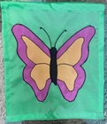 Butterfly Seasonal Spring Summer Gardening Welcome Handmade Garden Flag