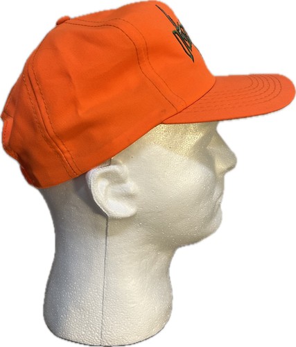 Vintage Deer Camp ‘95 Hunting Trucker Hat Made In USA. Orange Hunter Cap. - Picture 4 of 6