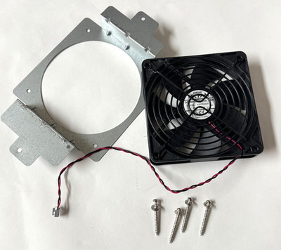 Cooling Fan Replacement Part GE 2.0 Opal Nugget Ice Maker plus Grill Screws OEM