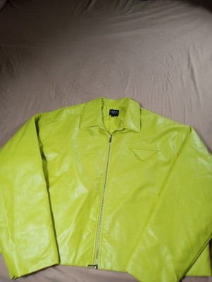 Boohoo Men's Yellow Neon Jacket Size XL