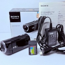Sony Handycam HDR-CX390 Black Full HD Camcorder 32GB 30x Zoom Box Set Tested