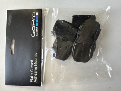 Official GoPro Flat + Curved Adhesive Mounts (6 Pack) - Genuine AACFT-001 - NEW