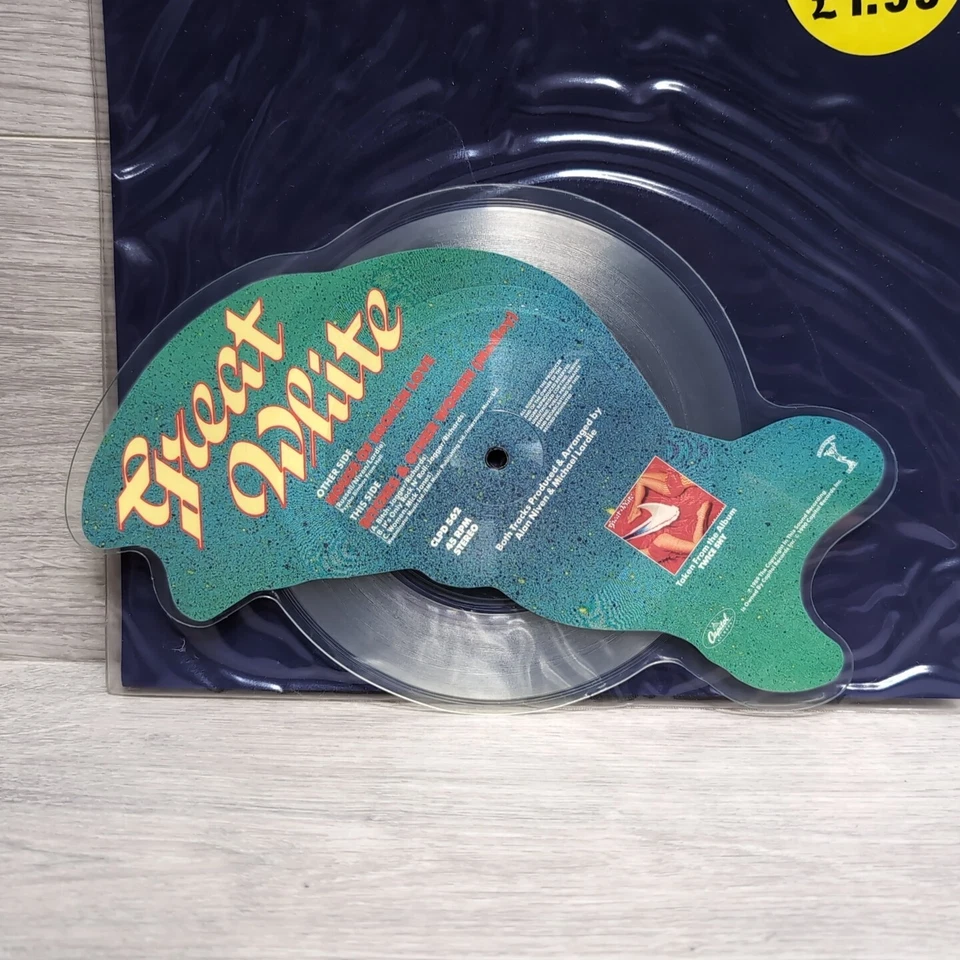 Great White - House Of Broken Love - 7" Vinyl Shaped Picture Disc - 1989 Capitol - Image 4 of 4
