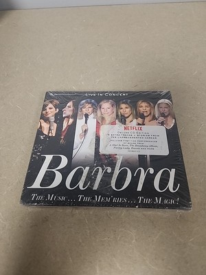 BARBRA STREISAND - THE MUSIC MEMORIES MAGIC LIVE IN CONCERT Audio 2 CD Deluxe Ed