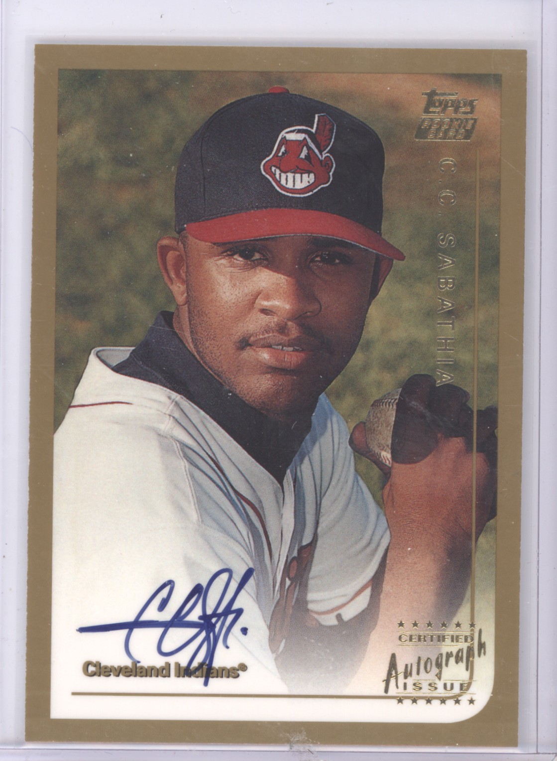 1999 Topps Traded & Rookies #T33 CC Sabathia Autographs