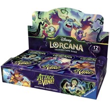 Disney Lorcana Attack of the Vine Booster Box FACTORY SEALED PREORDER