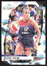 2124G 2024 Panini Prizm WNBA #48 Celeste Taylor Ice Prizms