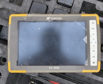 Topcon FC5000 Data Collector Table with pocket 3D still has screen protector