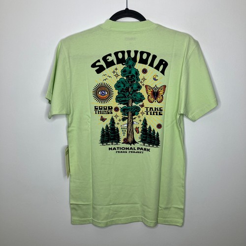 NWT PARKS PROJECTS Sequoia Spirit Tee Short Sleeve Green Unisex XSmall XS - Bild 3 von 5
