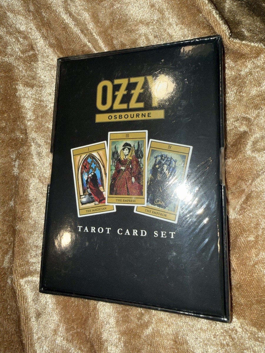 Ozzy Osbourne Tarot Card Set (Sealed) - No More Tours VIP