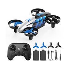 Holy Stone HS210T Drones for Kids, 2 IN1 MINI Indoor Drone with Land & Fly Mo...