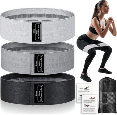 Renoj Resistance Bands for Working Out: 3-Set Professional Exercise Bands for Pi