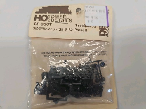 Juego de marcos laterales locomotora escala HO Parts Detail Associates SF 3507 GE F-B2 | Condition: New
