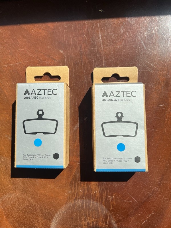 Aztec SRAM Organic 4pot Brake Pads (x2)
