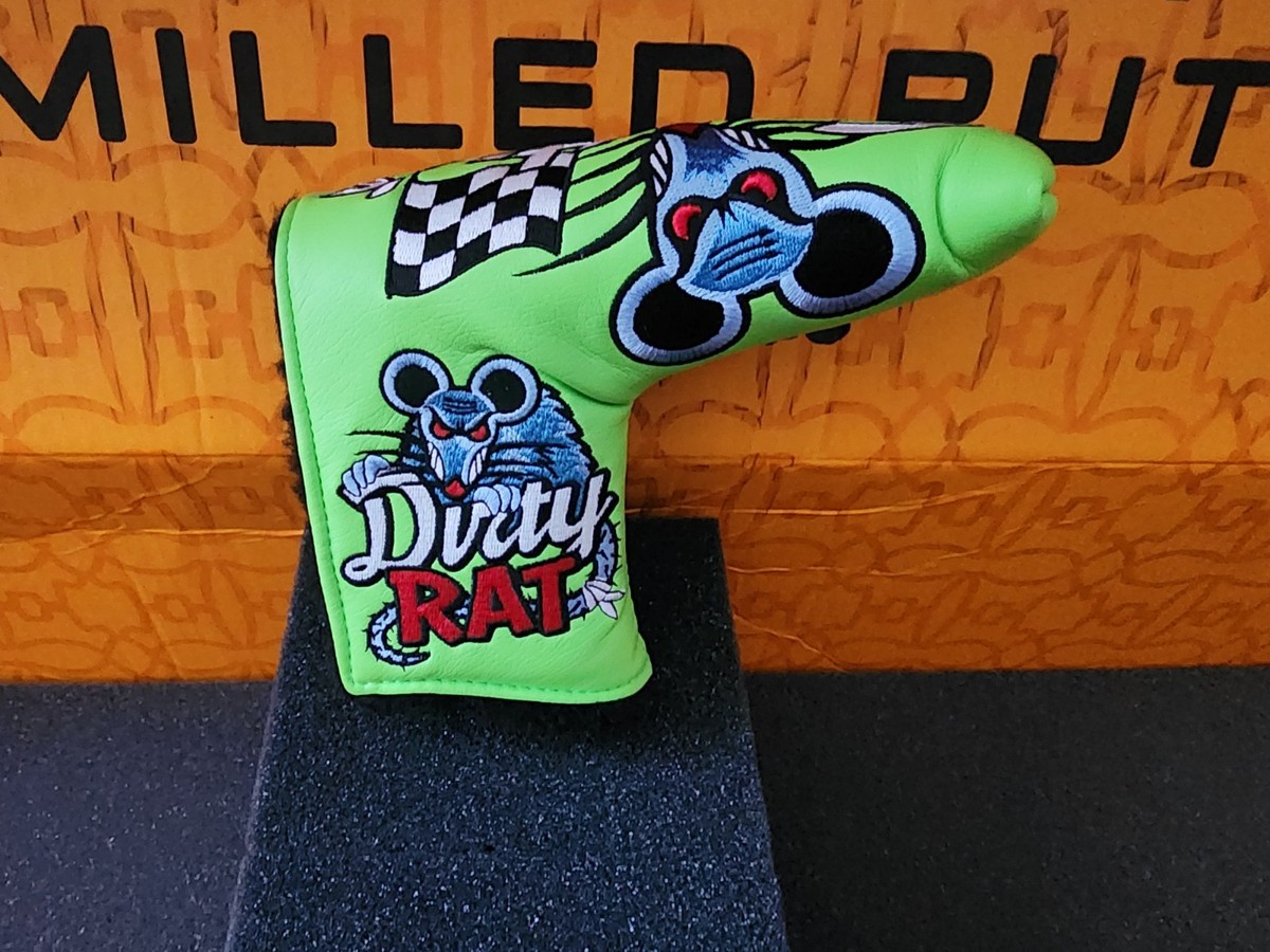 Scotty Cameron Custom Shop Dirty Rat HeadCover 2025 Green Dirty