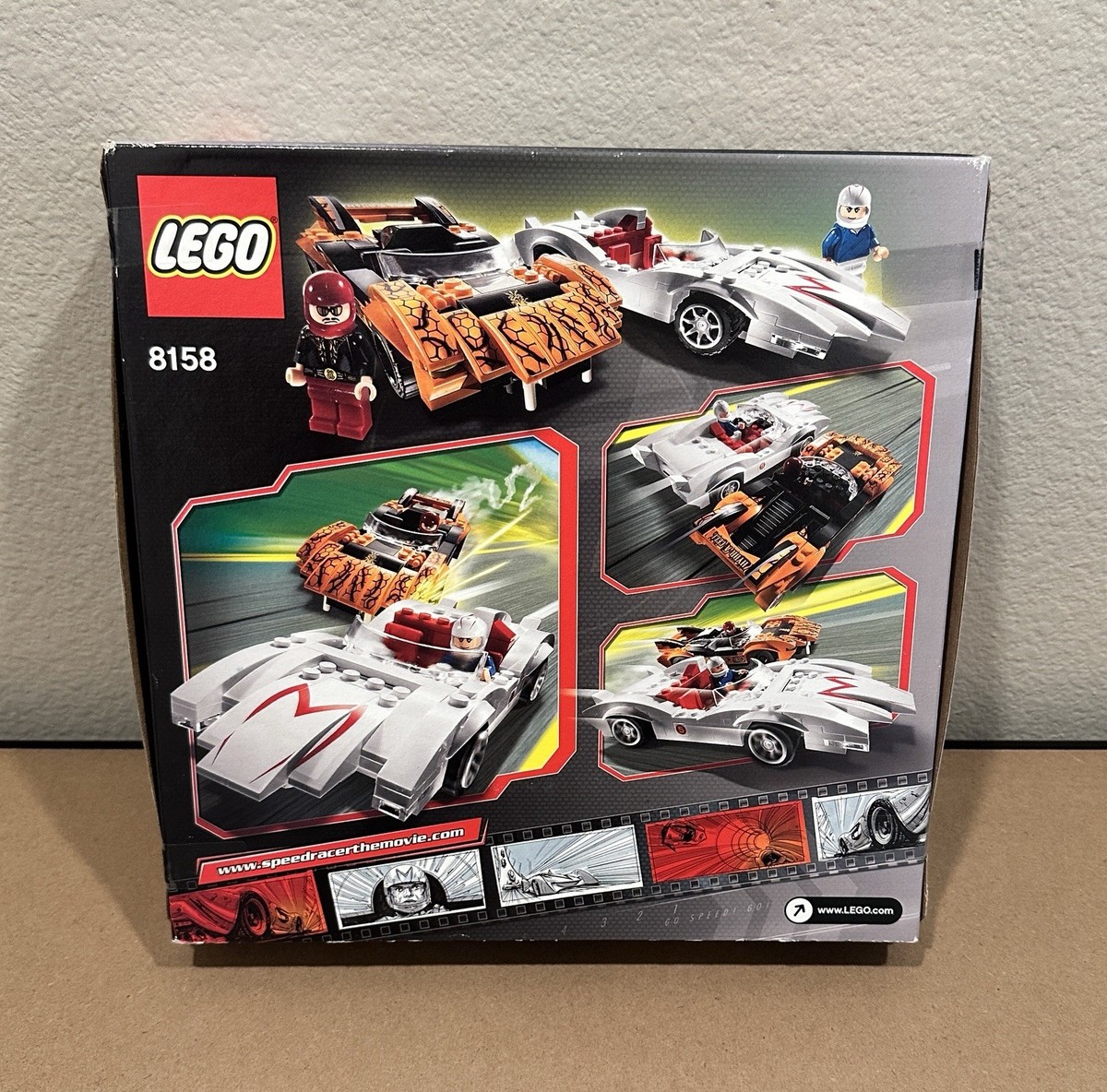 LEGO Racers: Speed Racer & Snake Oiler (8158) NEW IN BOX SEALED