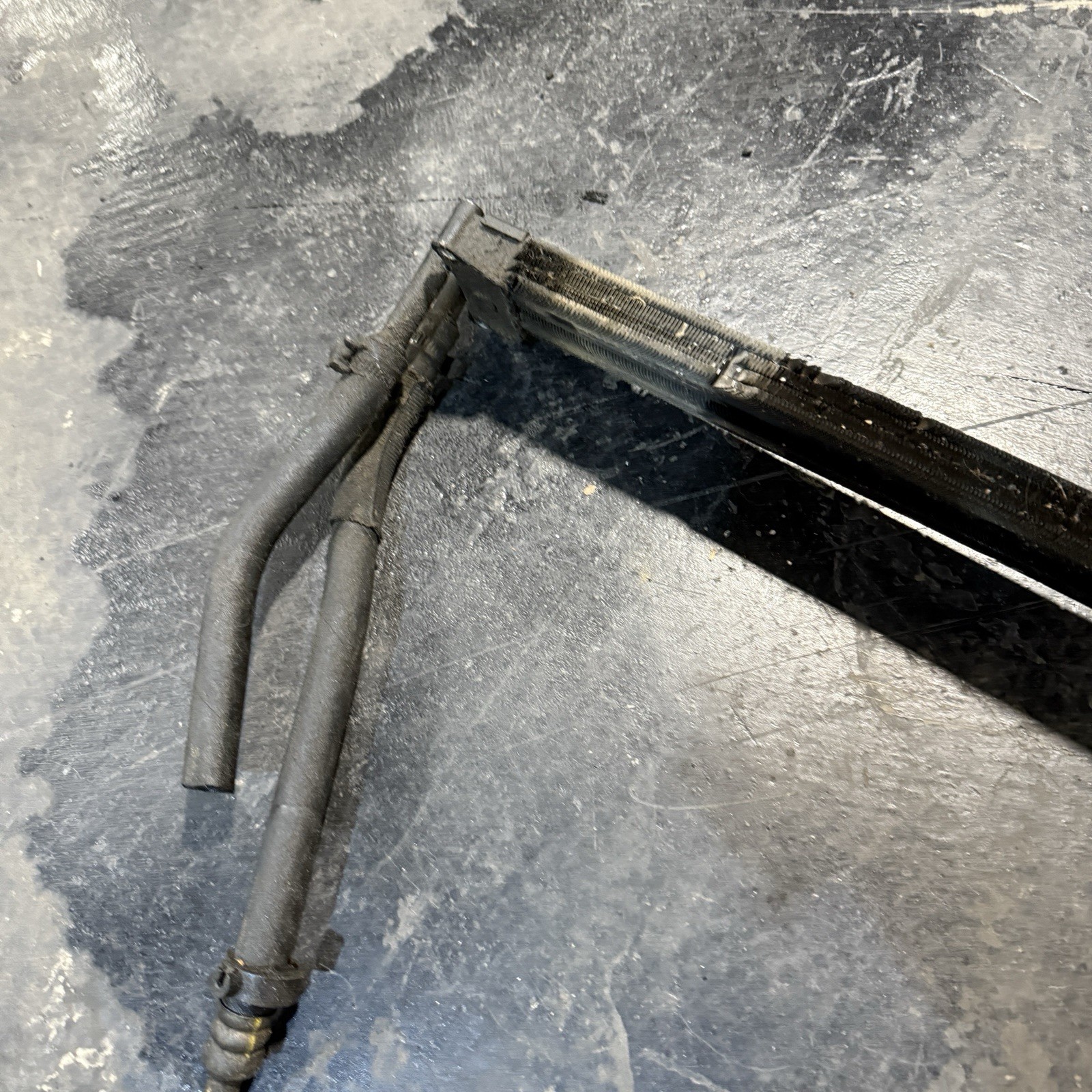 05-08 Maserati Quattroporte Power Steering Fluid Oil Cooler M139