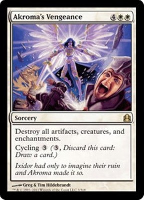1x Near Mint, English Akroma's Vengeance - Commander