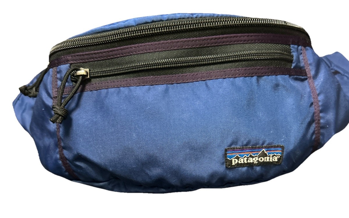 90s Patagonia ウエストポーチ made in USA Patagonia 90s USA Vintage Gorpcore Hip Vault Fanny Pack Blue