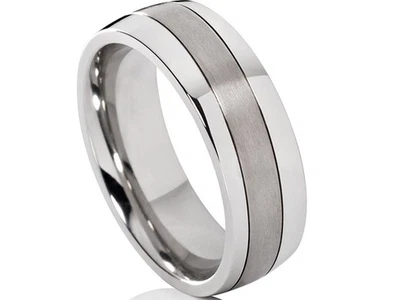 ANGELO Ring Titan 8 mm - Bild 1 von 2