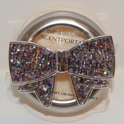 Bath Body Works Sparkly Glitter Bow Scentportable Holder Visor Clip Car Fresh Ebay