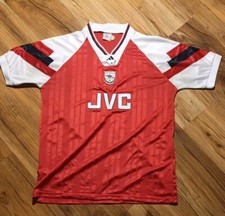 Vintage adidas Equipment 1992/1993 Arsenal Retro Jersey Size L