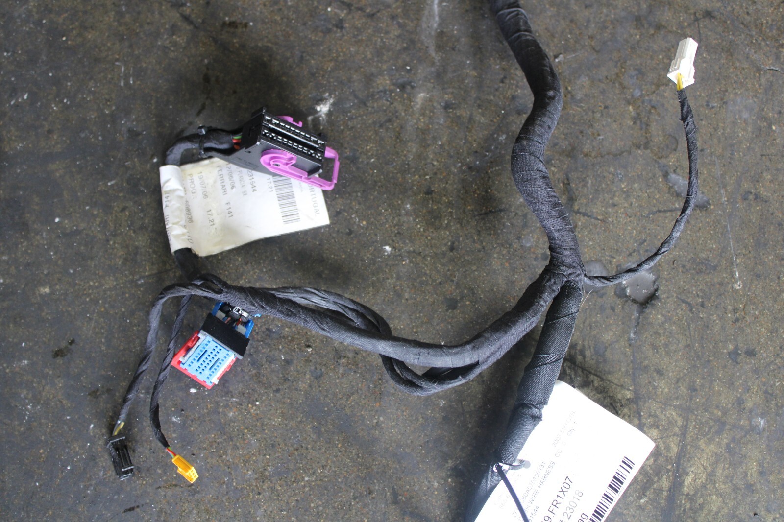 Ferrari 599 GTB, Main Dash Wire Harness, Used, P/N 231544