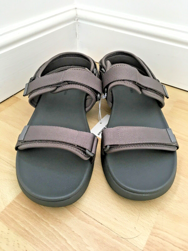 Sandalias de triple correa ajustables grises talla UK 12 (EU 47) para hombre - Imagen 6 de 13