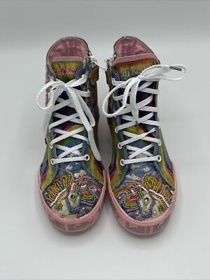 Lelli Kelly Size 34 US Unicorn Mid Multi Fantasy Canvas - Main Image
