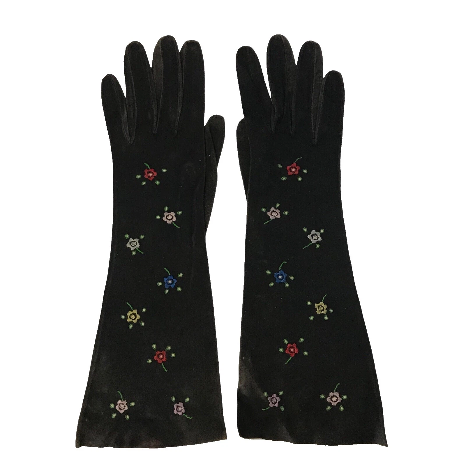 Black Vintage Gloves