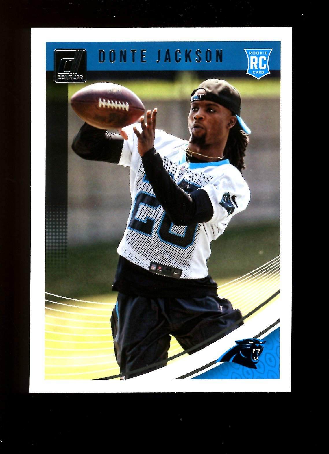 2018 Donruss #373 Donte Jackson Carolina Panthers RC Rookie Card Qty