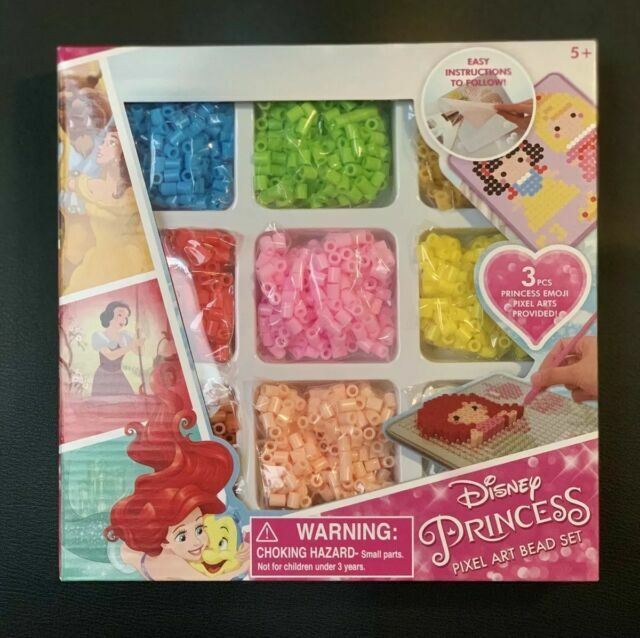 Disney Princess Pixel Art Beads Crafts Fusion Set For Sale Online Ebay